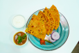 Paneer Paratha with Raita