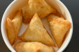 Samosa With Kiri Cheese
