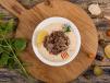 Hummos With Meat Fatta