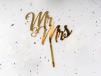 Mr And Mrs Cake Topper