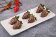 Strawberry fondue