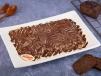 Brownie Topped With Belgian Chocolate Crepe