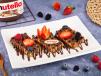 Nutella With Fruits Waffle