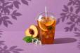 Peach ice tea