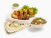 Tandoori Paneer Tikka Combo with Dal and Naan