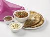 Amritsari Kulcha Combo with Chole and Raita