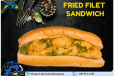 Fried Fish Filet Sandwich