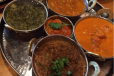 Curry + Dal + Sambar or Rasam