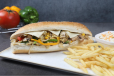 Chicken Fajita Burger