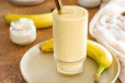 Banana And Milk Juice