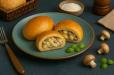 Potato And Mushroom Pirozhki