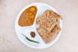 2 Plain Paratha w Aloo sabji