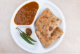 2 Plain Paratha w Chana