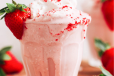 Strawberry Shake with Ice-cream