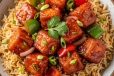 Paneer Manchurian Rice