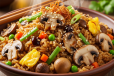 Mushroom Triple Rice