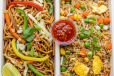 Veg Noodles + Fried rice