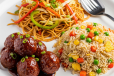 Veg Manchurian+ Veg Noodles + Fried rice