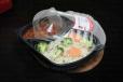 Fish szechuan sauce with veg fried rice