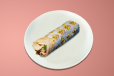 Egg Mushroom Paratha Roll