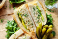 Chicken Lemon Combo Sandwich