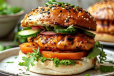 Fresh Chicken Gourmet Burger