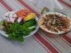 Fatteh With Yogurt and Meat