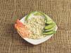 Cheese With Tomato And Cucumber Plate