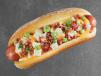 Bacon And Double Cheese Loaded Hotdog