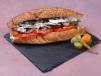 Bun Bread Meat Sandwich