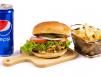 Crispy Chicken Burger Combo
