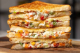 Vegetable  Club Sandwich