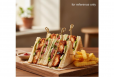 Chicken 65 Club Sandwich