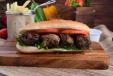 Mutton Tikka Sandwich