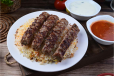 Rice with Mutton Kabab
