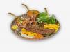 Mutton Kebab With Rice