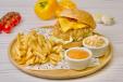 Crispy Chicken Burger Meal