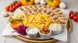 Family meat shawarma