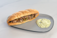 Meat Philadelphia Sandwich