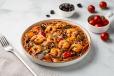 Shrimp Caponata Spaghetti (58g Protein)