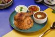 Hyd Chicken Biryani + Dal Makhni + Raita + Gulab Jamun