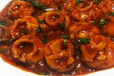 Veg Momos in Hot Garlic Sauce