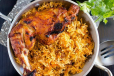 Chicken Charcoal with Biryani Rice