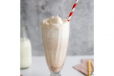 Vanilla Milk Shake With Ice Cream