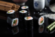 Smoked Salmon and Asparagus Maki