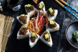 Salmon Teriyaki Crunch