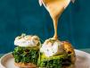 Egg Benedict With Kale And Spinach