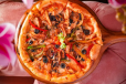 Chicken Pizza With Vegetables
