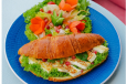 Halloumi Crossiant With Vegetables