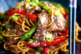 schezwan beef noodles